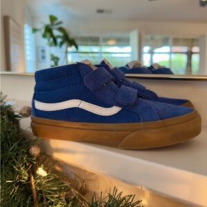 Vans Sk8 Mid Reissue V Youth Corduroy Pop Blue